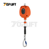 TOPLIFT 100KG Capacity Wire Rope Type 6M Self-Retractable Fall Arrester Lifeline 