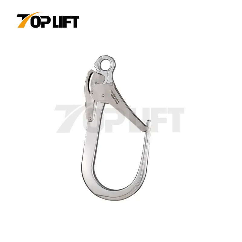 TOPLIFT 23KN Opening 110MM Aluminium Locking Safety Snap Hook for Climbing