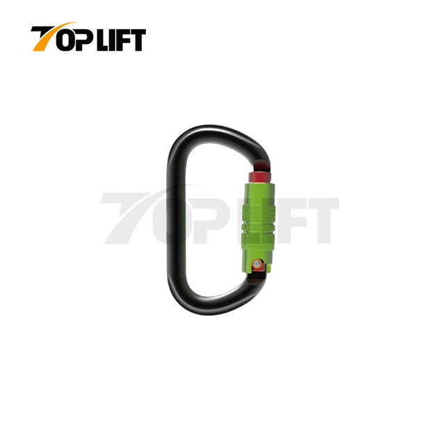  TP-R23 Steel Triactlock Carabiner Twist Locking Carabiner Hook