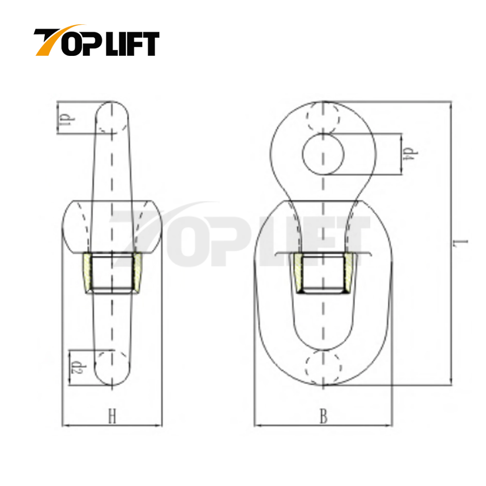 Anchor Chain Swivel Piece Connecter for Shipping Marine System