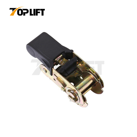 1'' Rubber Handle Cargo Belt Straps Ratchet Straps Buckle