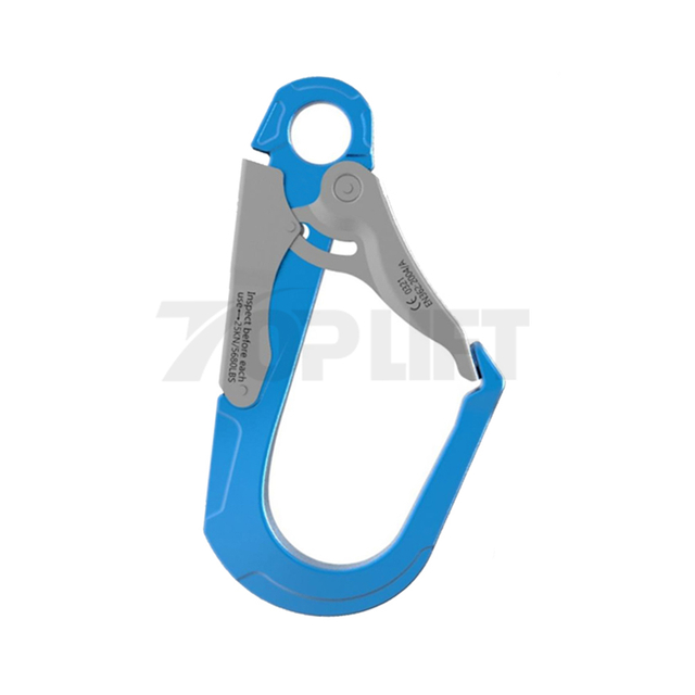 TOPLIFT 30KN Opening 61MM Aluminium Safety Locking Snap Hook for Climbing