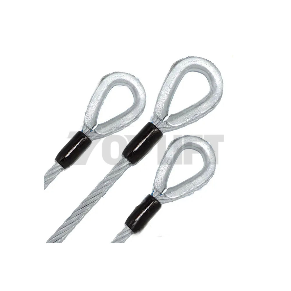 OEM Flemish Eye Steel Swaging Sleeves for Wire Rope