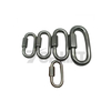 TP-R01 China Manufacturer Stainless Steel Screw Locking Carabiners Hooks for Outdoor Backpack Climbing