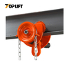 TP-Lifting GCL-610 Series Customized Geared Trolley 0.5T - 10T Hand Push Chain Trolley for Electric Chain Hoist Block