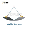 TOPLIFT Lifting Equipment WLL 1T To 6T TDL Thin Sheet Horizontal Plate Clamp
