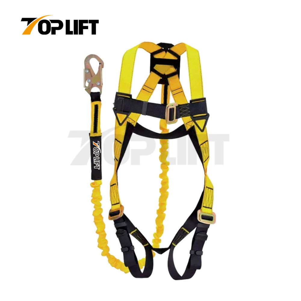 TP-SH3102 ANSI Manufacture Polyester Construction Full Body Safety Harness