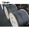 Marine Galvanized Ungalvanized Carbon Steel Wire Rope 6X24+7FC for Construction Lifting