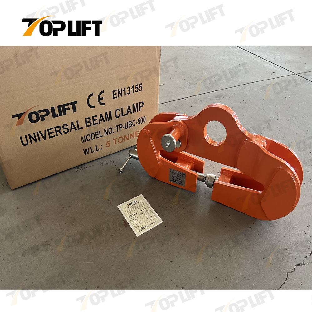 High-Quality Durable 10 Ton UBC Type Universal Beam Clamp Industrial Use