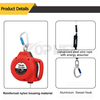 TP-SRL100DN En 360 5mm Galvanized Steel Wire Rope with Shock Absorber Fall Arrester Safety Device Self-Retractable Lifeline