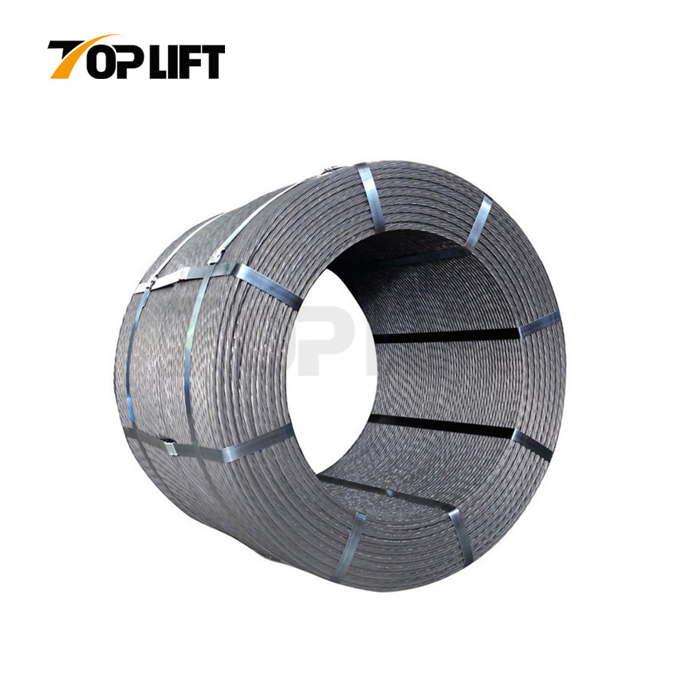 6X19W+FC Galvanized / Ungalvanized Steel Wire Rope