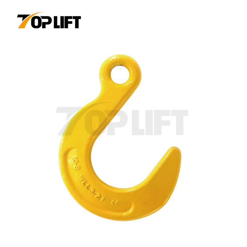 G80 Hardware drop forged top quality eye type C hook