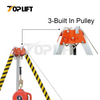 TOPLIFT Confined Space 500KG/1102LBS Rescue Tripod with Winch TP-900015