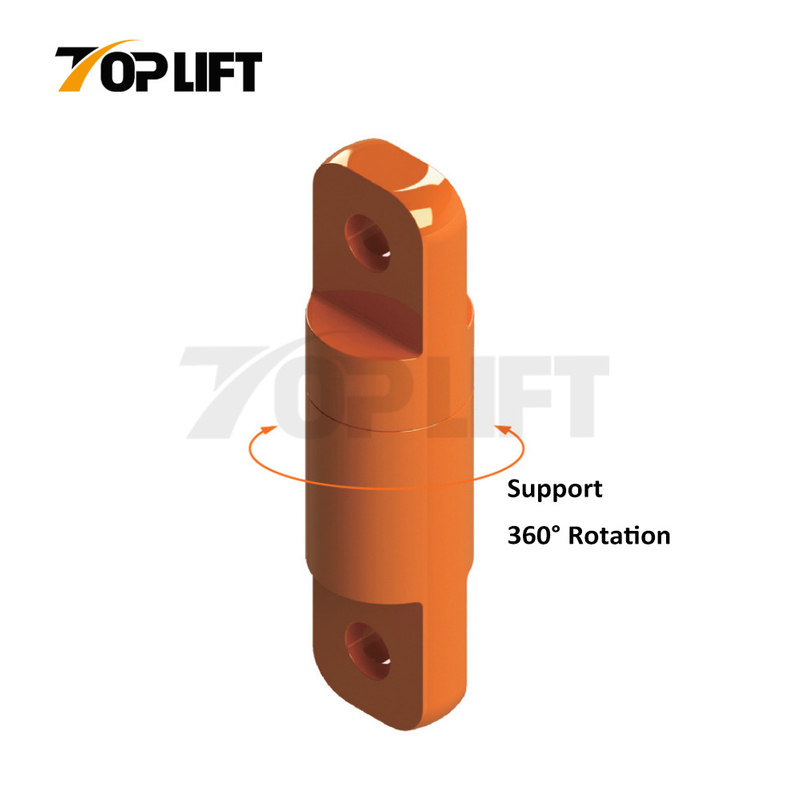 Secure Wire Rope Lifting Eye To Eye Style Angular Contact Bearing Swivel-OO Style