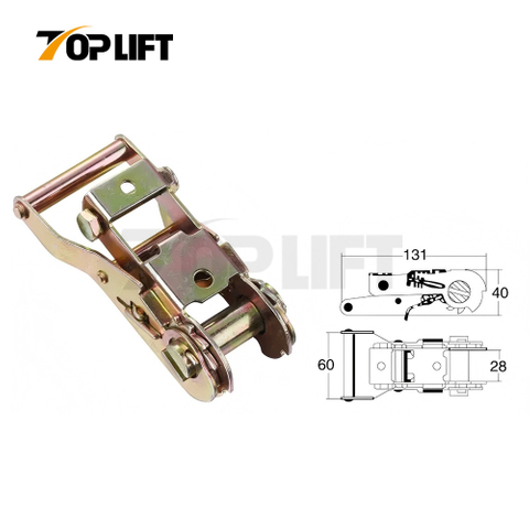 1 1/16" Cargo Lashing Strap Ratchet Strap Buckle