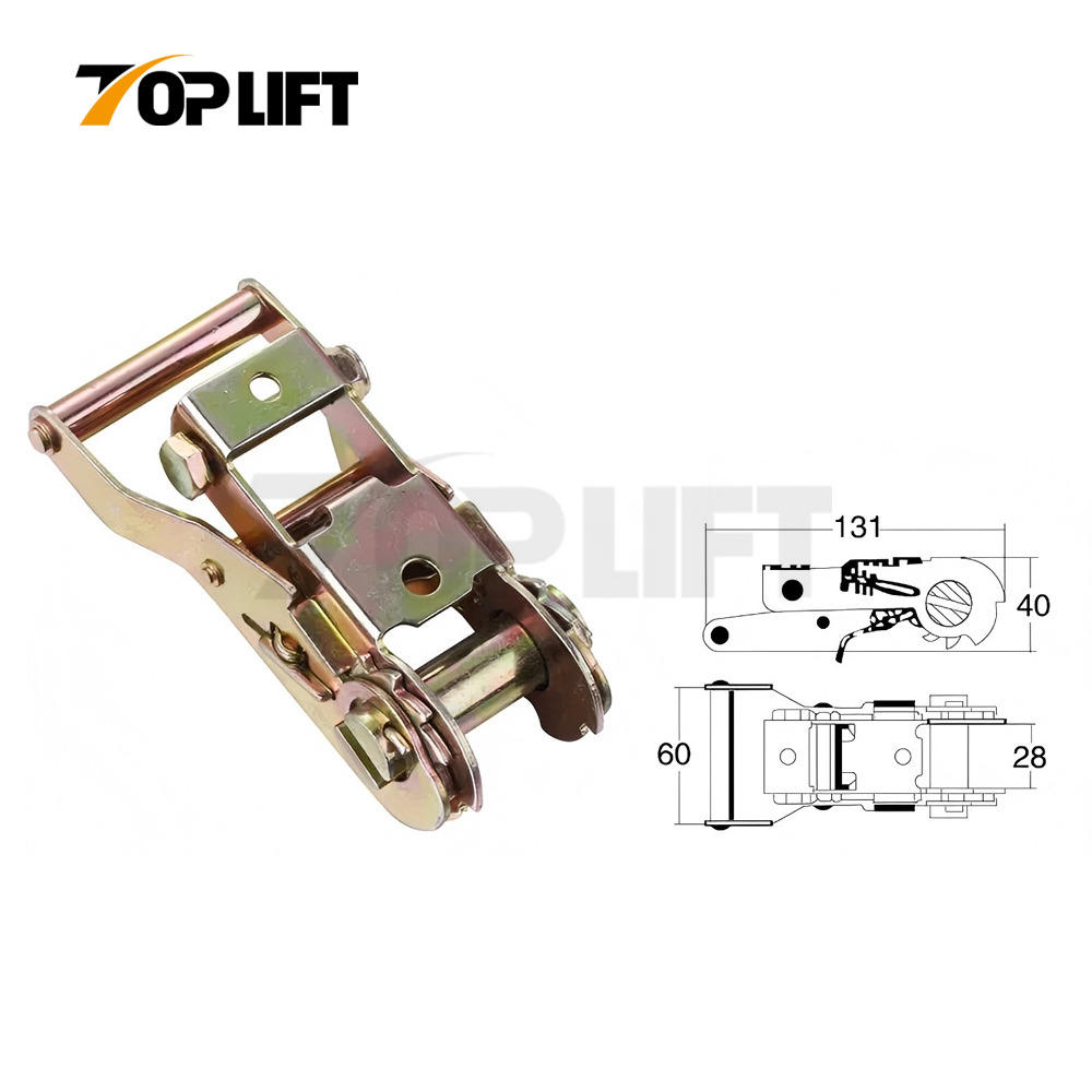 1 1/16" Cargo Lashing Strap Ratchet Strap Buckle