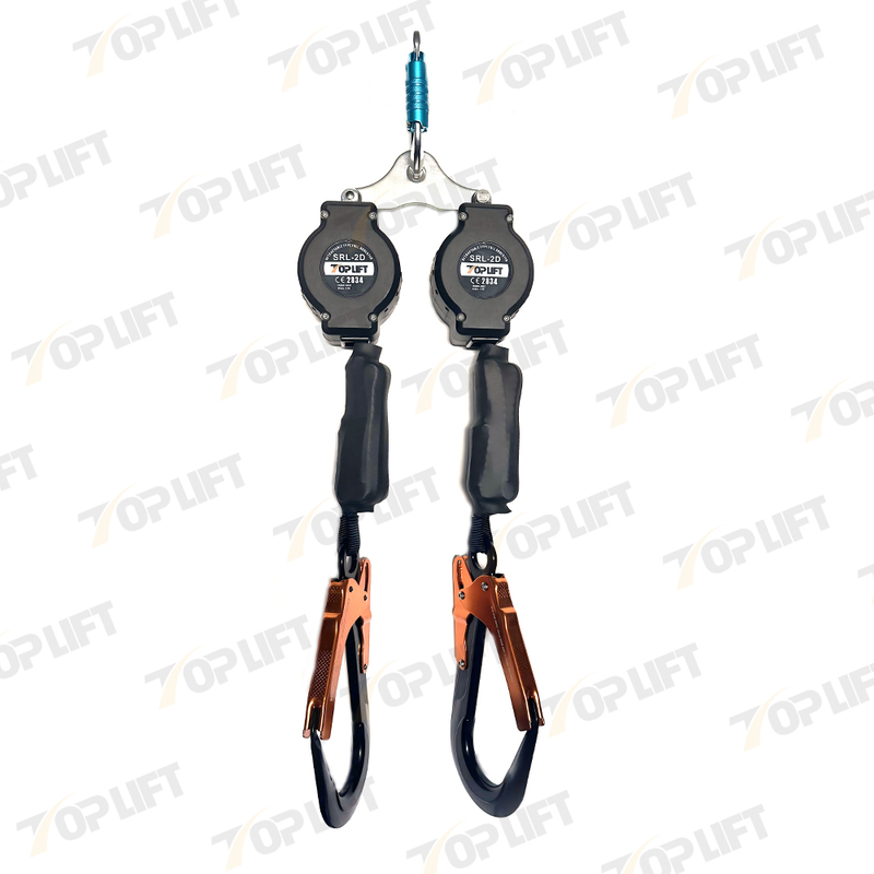 TP-SRL-2D Webbing Type Double Self Retractable Life Line Fall Arrester Life Line