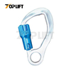 High Strength Twist Lock Aluminum Climbing Carabiner Forged Steel Safety Hook