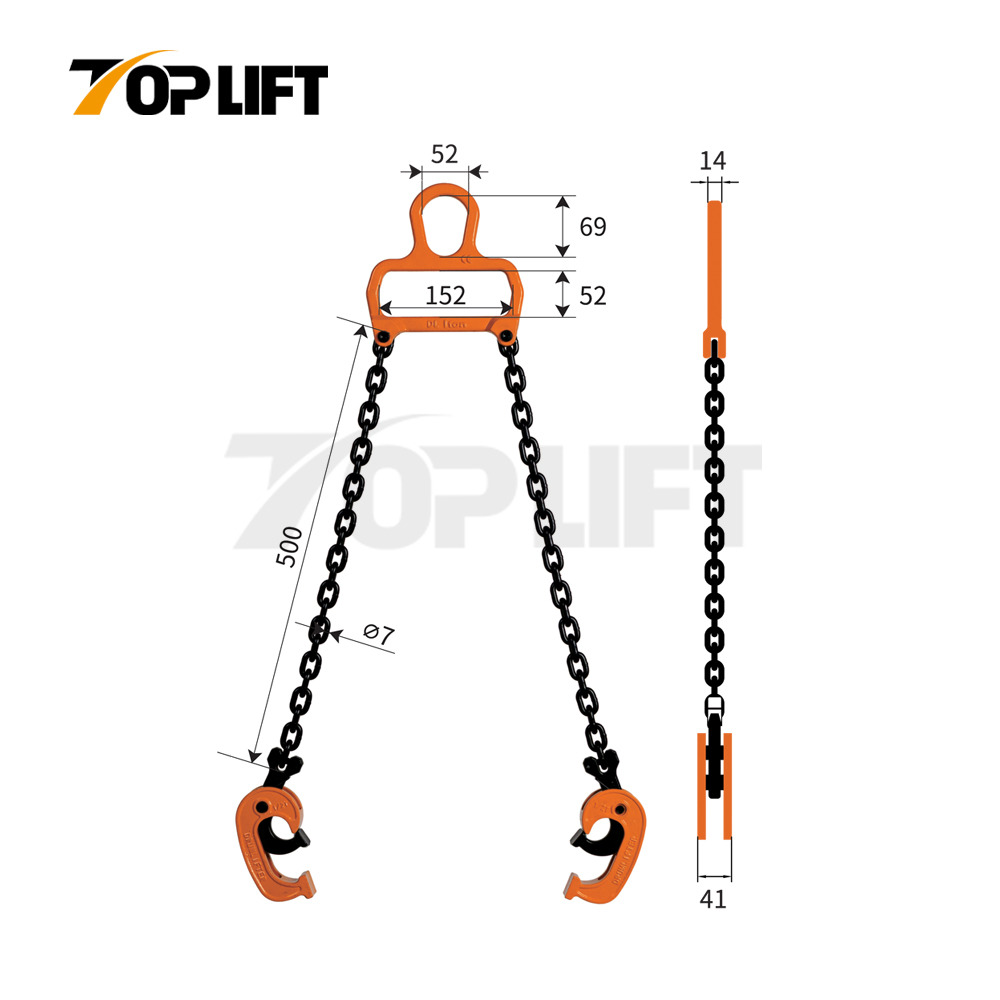 TOPLIFT 1TON DRUM LlFT CLAMP DUAL PURPOSE FOR LIFTING AND FORKLIFT OPERATIONS 