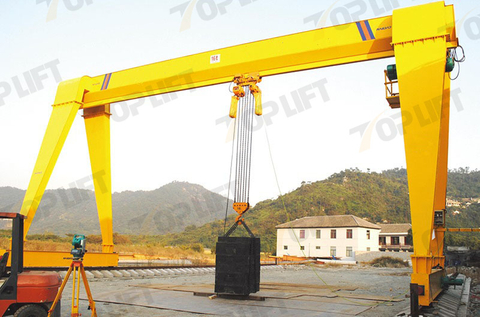 5-16T MH Type Electric Hoist Gantry Crane 