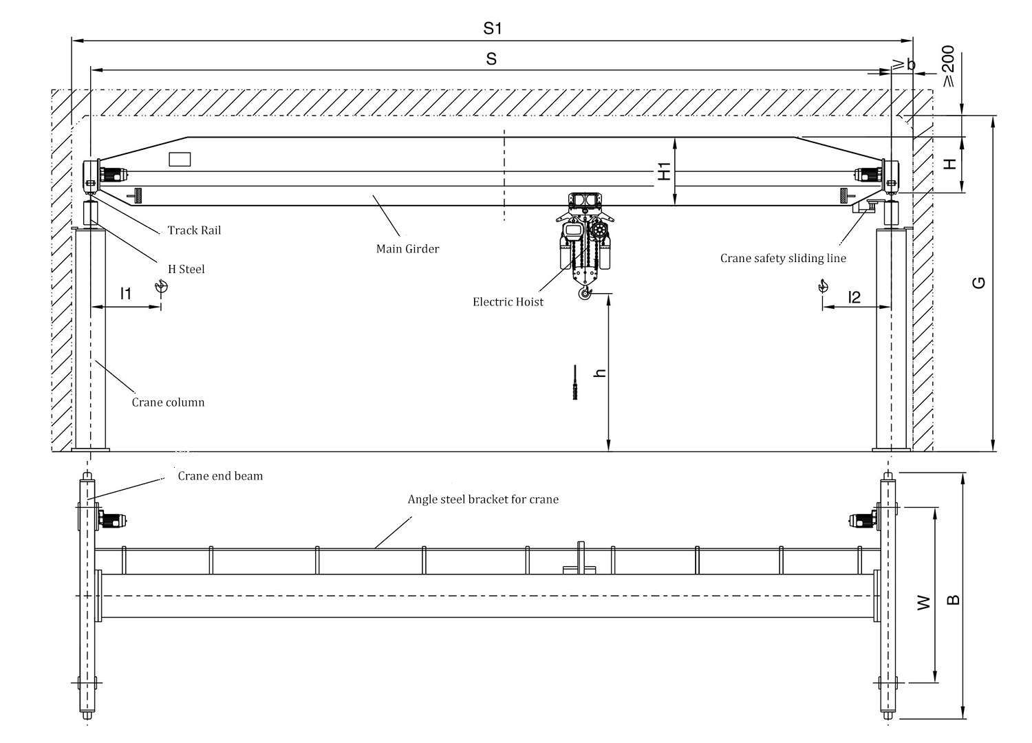 1-16T LD型电动单梁起重机-2