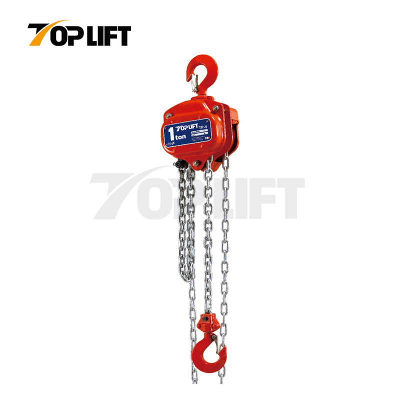 TP-V Manual Pulley Chain Hoist Chain Block with G80 Load Chain