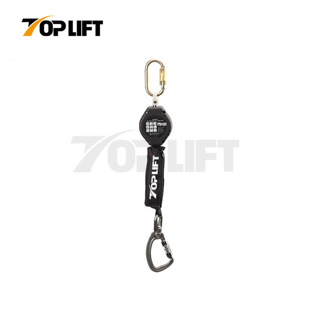 TOPLIFT 100KG Capacity 1.8M Webbing with Energy Absorber Safety Retractable Fall Arrester