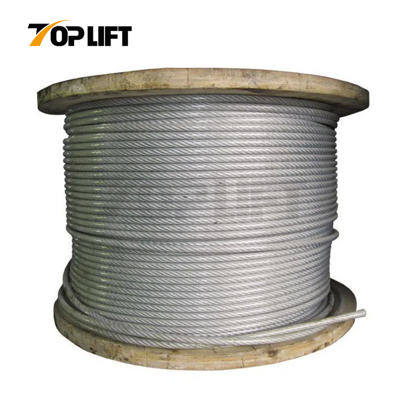 Galvanized Ungalvanized 4-Strand No-rotating Steel Wire Rope 4VX39S+5FC 4VX48S+5FC