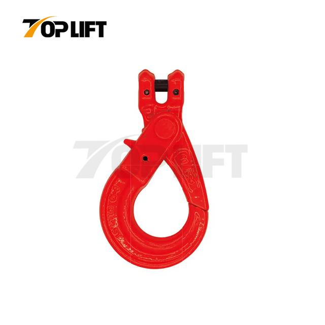 G80 European Type Forged Super Alloy Steel Clevis Self-Locking Hook