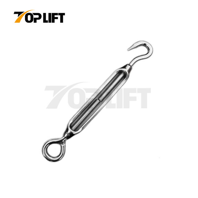 Premium Stainless Steel JIS Type Turnbuckle Hook & Eye 