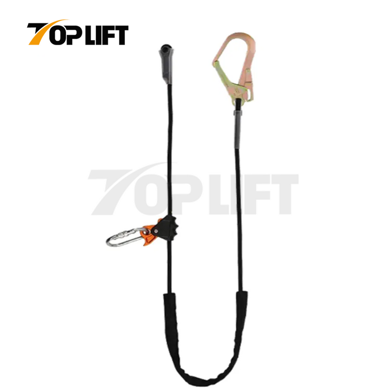 TP-SL5308 Work Position Rope Lanyard with Aluminium Rope Grab