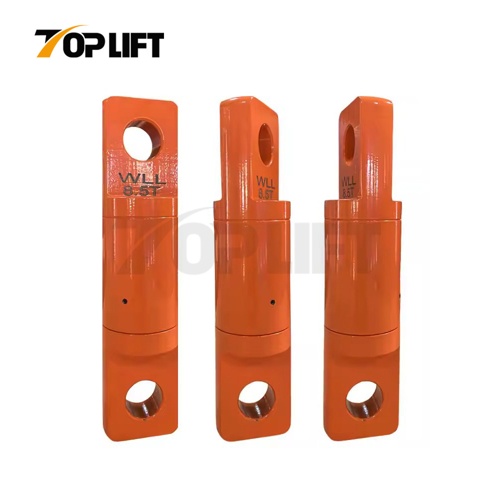 Secure Wire Rope Lifting Eye To Eye Style Angular Contact Bearing Swivel-OO Style