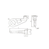 TP-8-633 G80 Forged Super Alloy Steel Container Lifting Hook