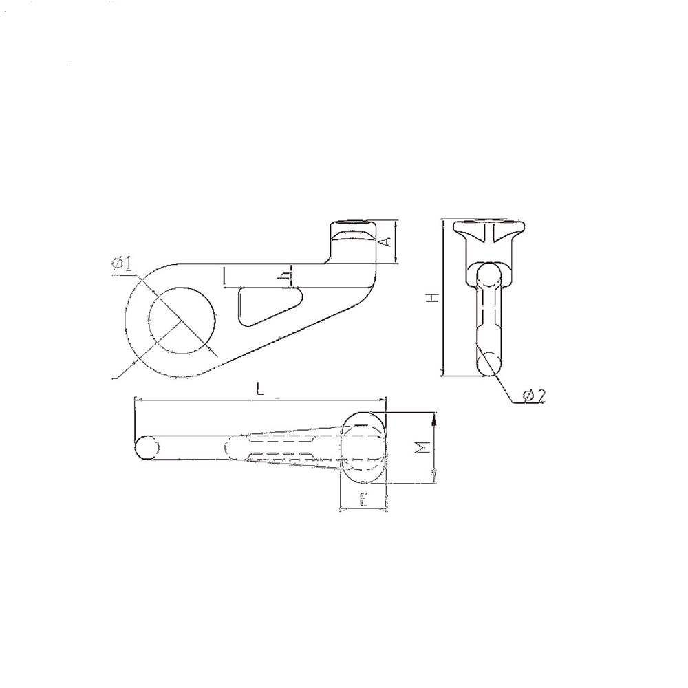 TP-8-633 G80 Forged Super Alloy Steel Container Lifting Hook
