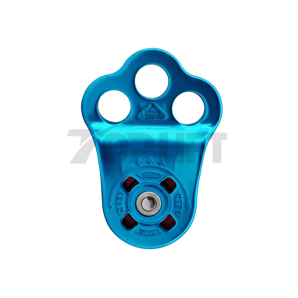 TP-F43 Aluminum Alloy Three-hole Pulley with High Strength 30KN