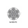 TOPLIFT 6X19S+FC 6X19S+WSC 6X19W+FC 6X19W+IWRC Galvanized Ungalvanized Steel Wire Rope