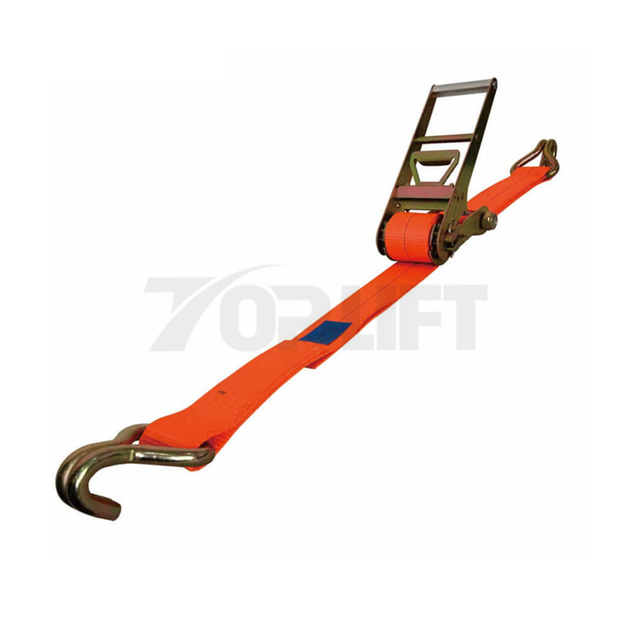 TOPLIFT Safe Cargo Securing 3 Inch Adjustable Ratchet Tie Down Straps