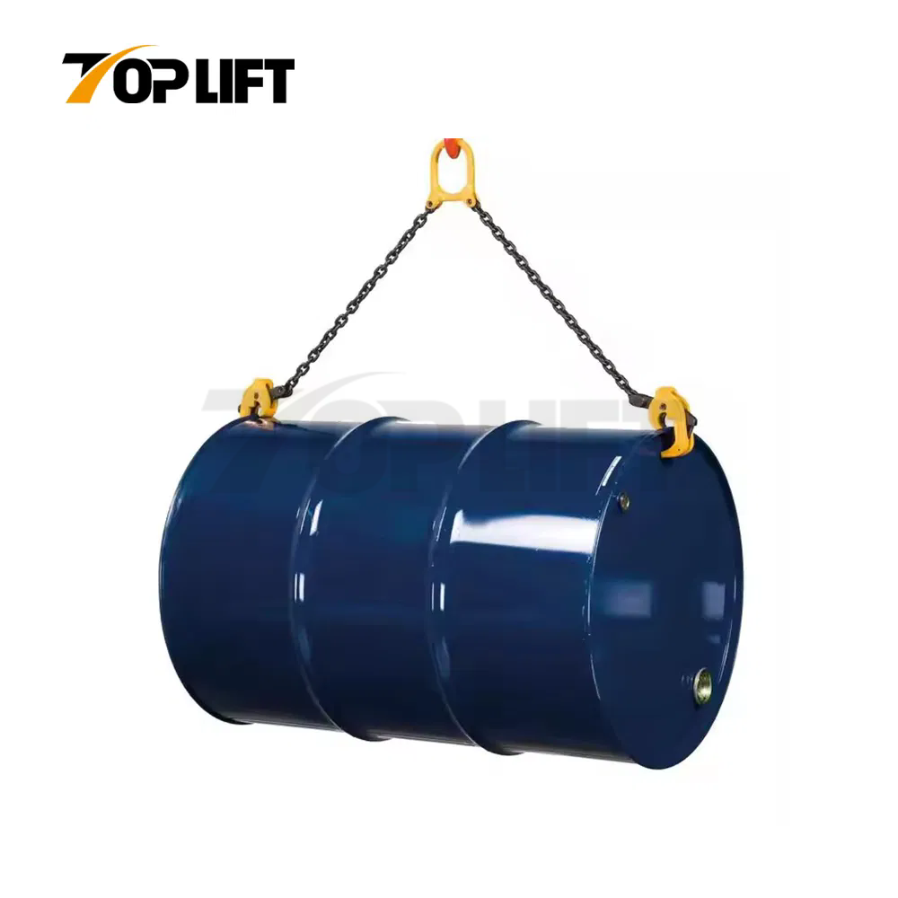 TP-LIFTING SL DOUBLE CHAIN DRUM CLAMP WLL 1000 KGS