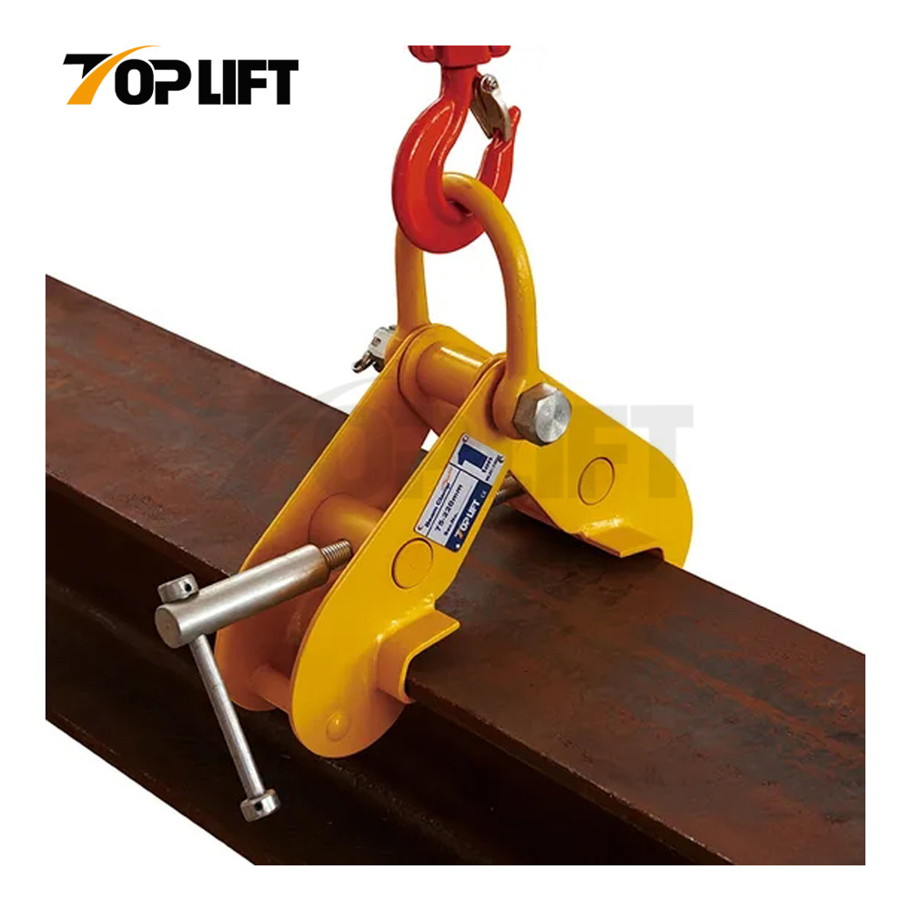 TP-WJC High Quality Metal Steel Heavy Lifting Beam Clamp Shackle Type