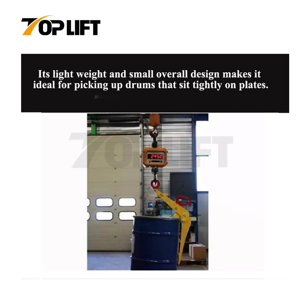 TP-Lifting Lifting Equipment TDV Drum Clamp WLL 0.6T