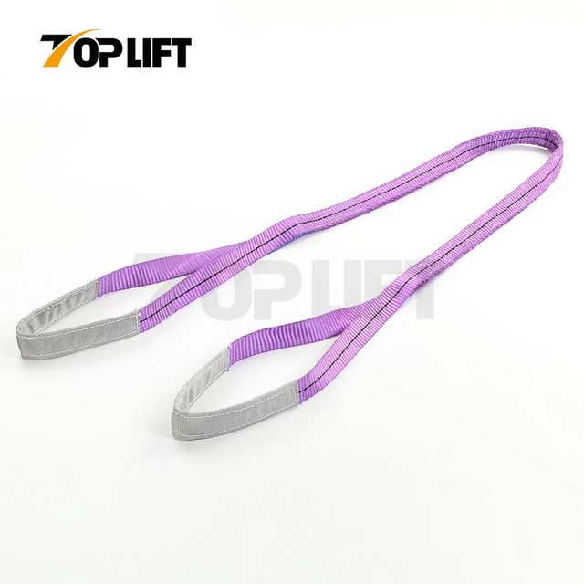 Factory Polyester Lifting Slings 1 Ton 4:1 5:1 6:1 7:1 Webbing Slings for Lifting