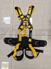 Fall Protection Kit 7 Point Dring with Back Waist Thigh Pad Full Body Roofing Safety Harnesses