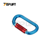 TOPLIFT 25KN Diameter 19mm High Strength Safety Lock Aluminium Carabiner