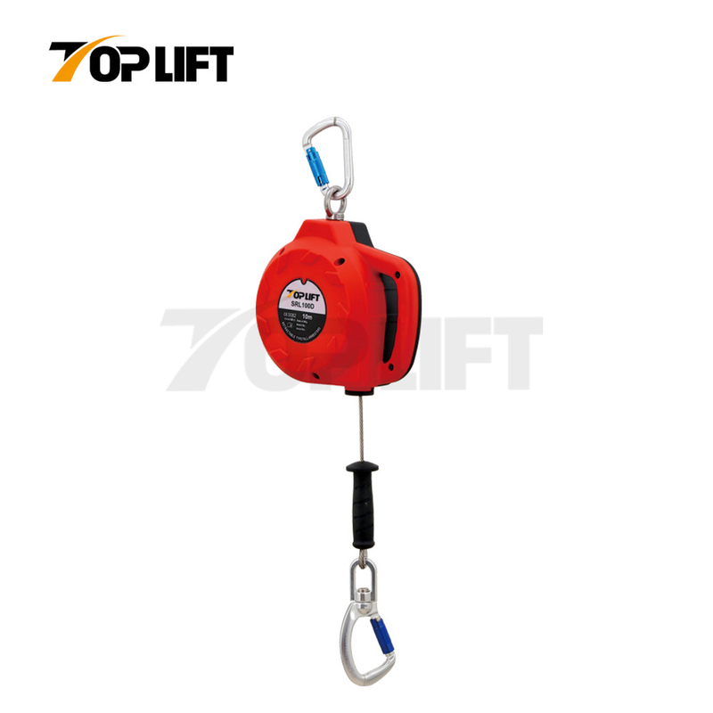 TP-SRL100D En 360 5mm Stainless Steel Wire Rope Type Self-Retracting Lifeline Fall Arrester