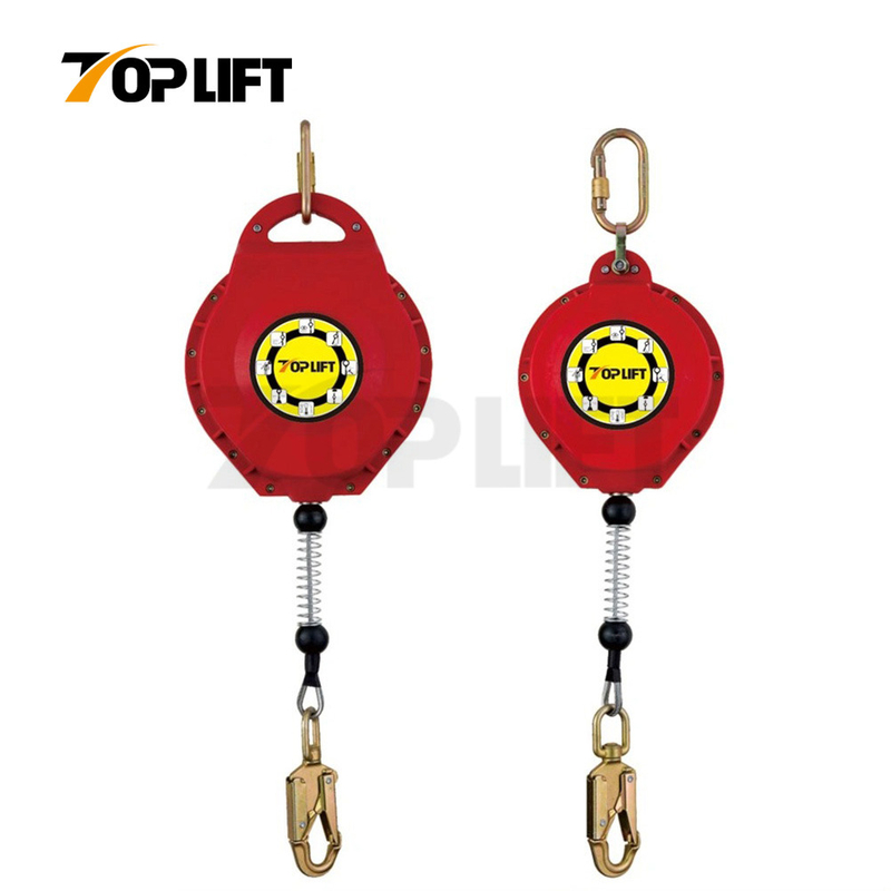 100KG Capacity 6-15M Wire Rope Retractable Fall Arrester