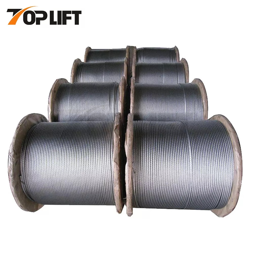 9*17s+9*7+1W19 Braided Steel Cable Steel Wire Rope