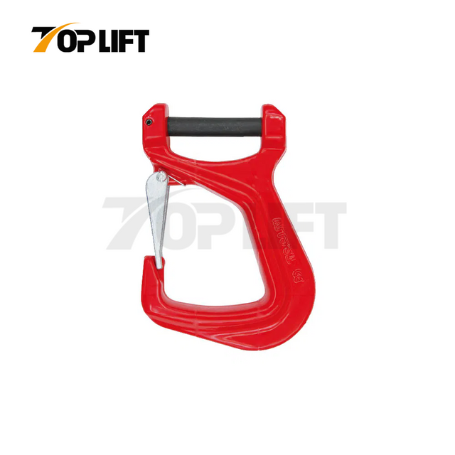 TP-8-016 G80 Forged Super Alloy Steel Clevis Webbing Sling Hook