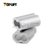Aluminum 8 Shape Hourglass Sleeve for wire rope