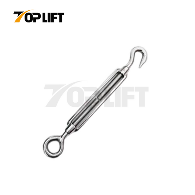 Stainless Steel EU Type Turnbuckle Hook & Eye 