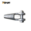 G416 Rigging Hardware Forged Open Spelter Socket for Steel Wire Rope